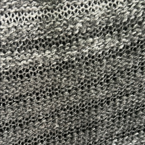 Hollister Gray V-Neck Sweater with Gradient Knit - Picture 6 of 6